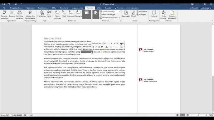 Jak usunąć śledzenie zmian w Wordzie, aby uniknąć problemów z edycją