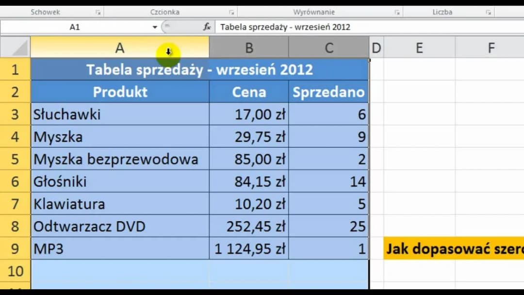 Jak rozszerzyć tabelę w Excelu – proste sposoby na dodanie wierszy i kolumn