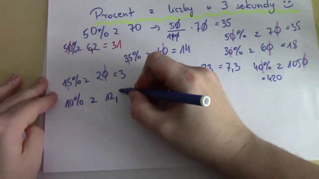Jak obliczyć procent ze sprawdzianu? Proste metody i przykłady