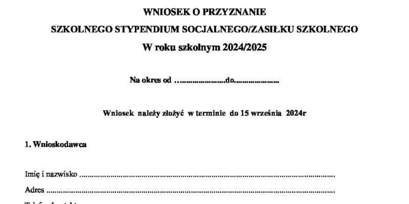 Czy zasiłek rodzinny wlicza się do dochodu na stypendium szkolne?