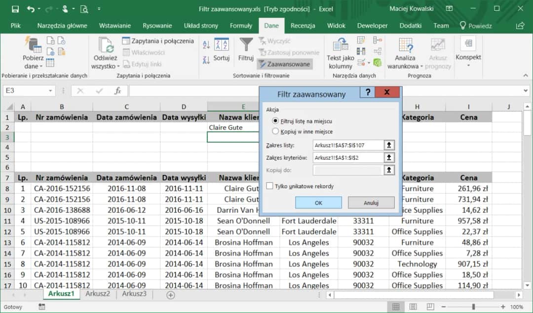Jak założyć filtr w Excelu i uprościć analizę danych w kilka chwil