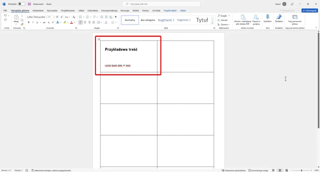 Jak zrobić wizytówki w Word: 7 prostych kroków + szablony
