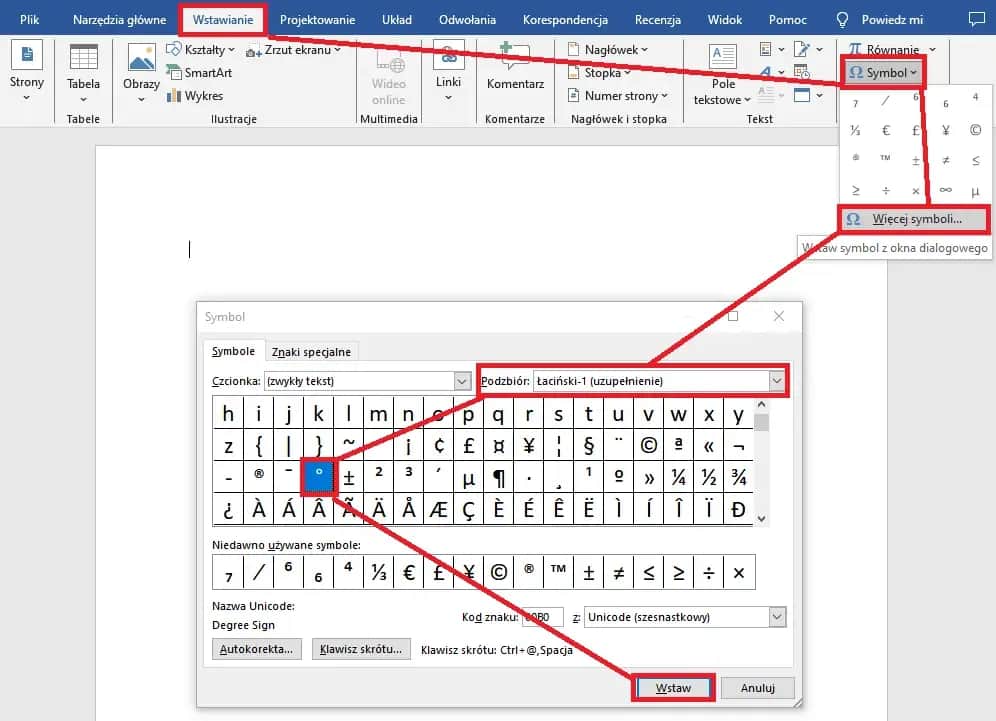 Jak napisać stopnie Celsjusza w Wordzie: prosty sposób na symbol °C