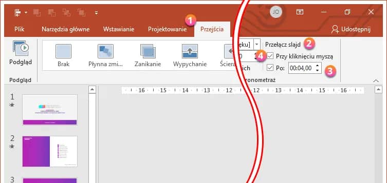 Jak ustawić czas slajdu w PowerPoint - Prosty poradnik krok po kroku